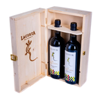 Cutie lemn 2 sticle 750ml