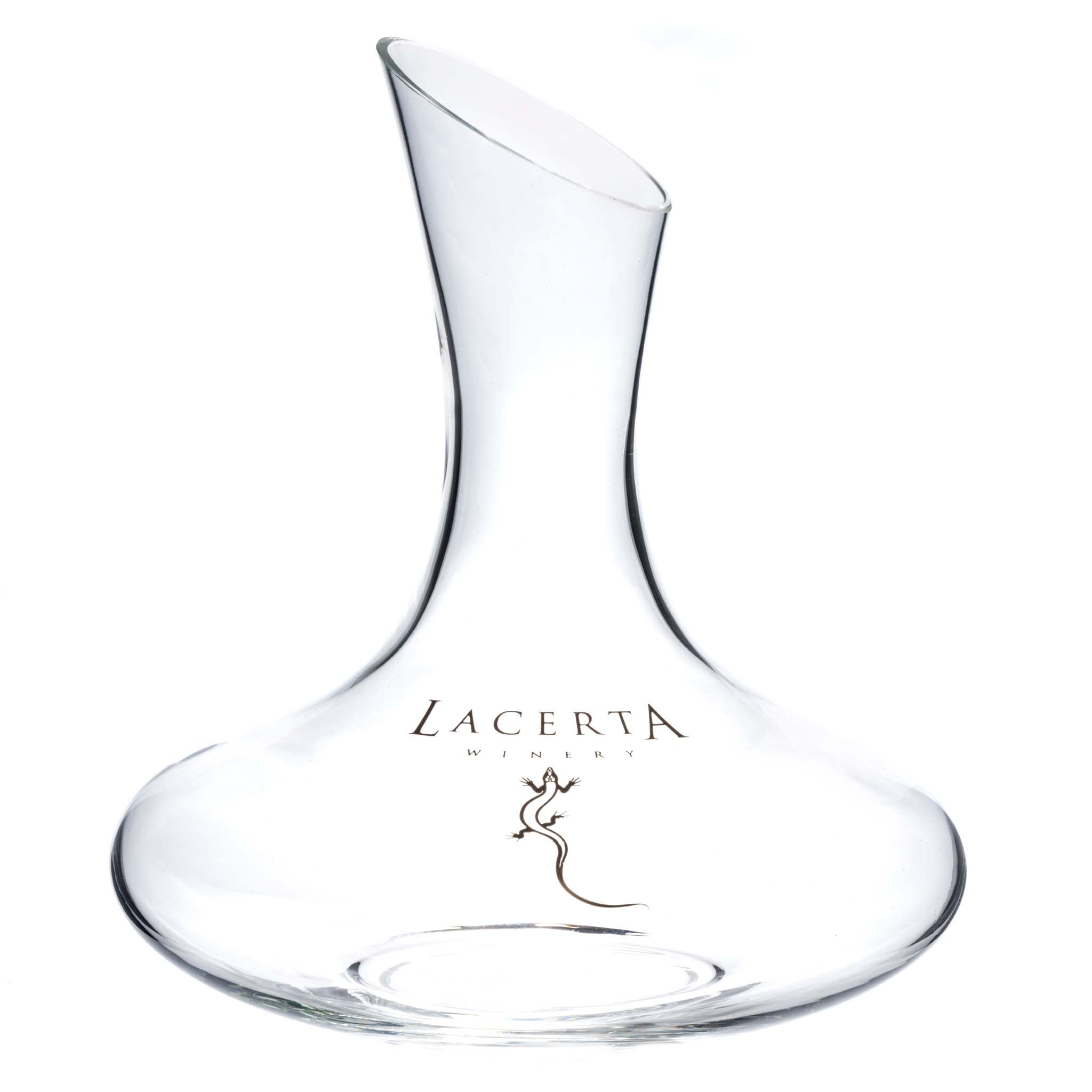 Decantor LacertA 1 litru – decantor din sticlă pentru aerarea vinului