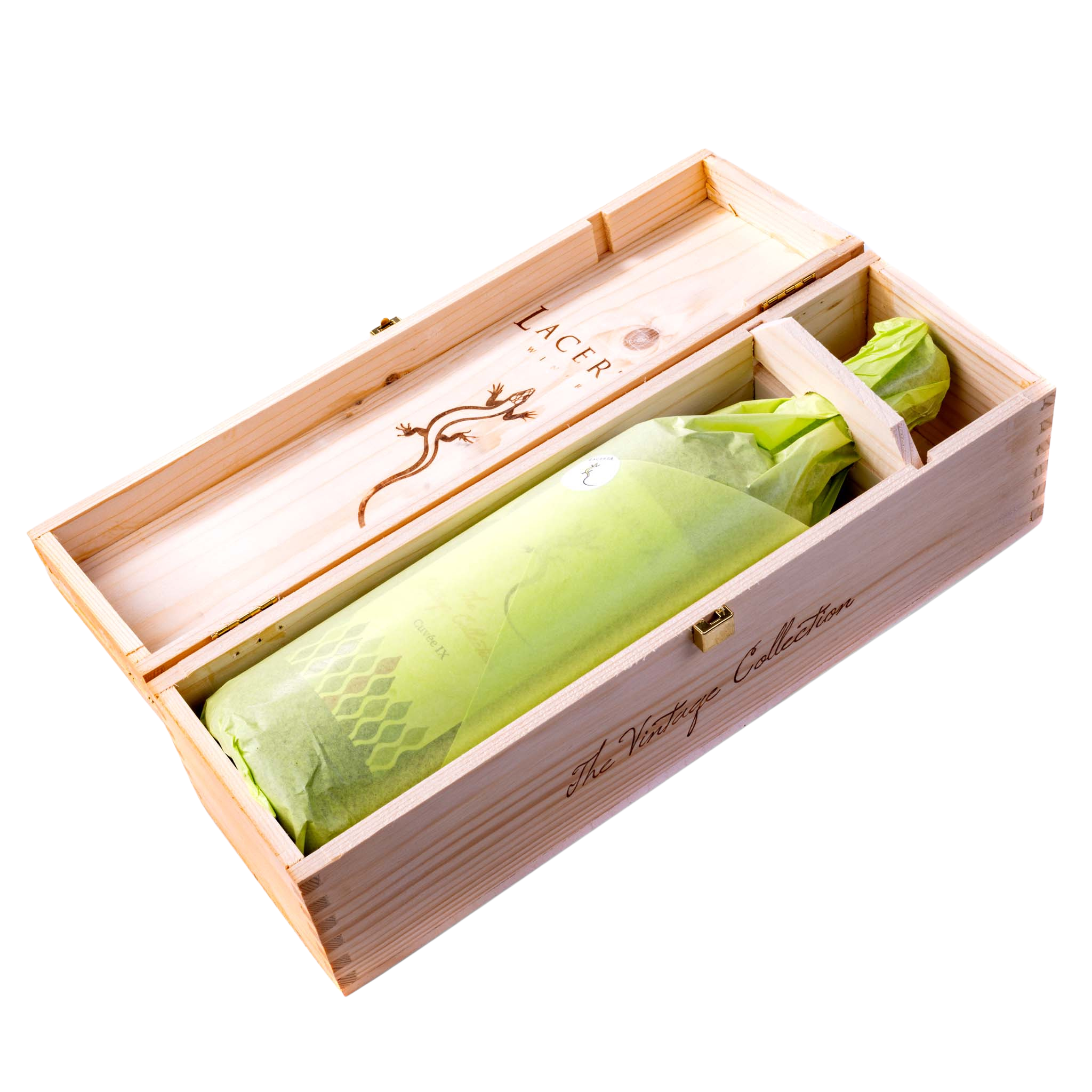 Cutie lemn 1 sticlă 1500ml