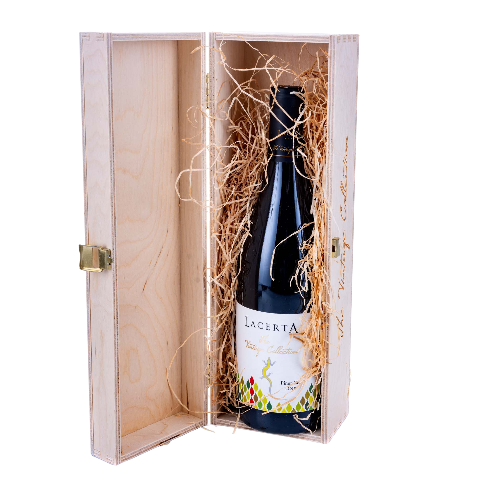 Cutie lemn 1 sticlă 750ml