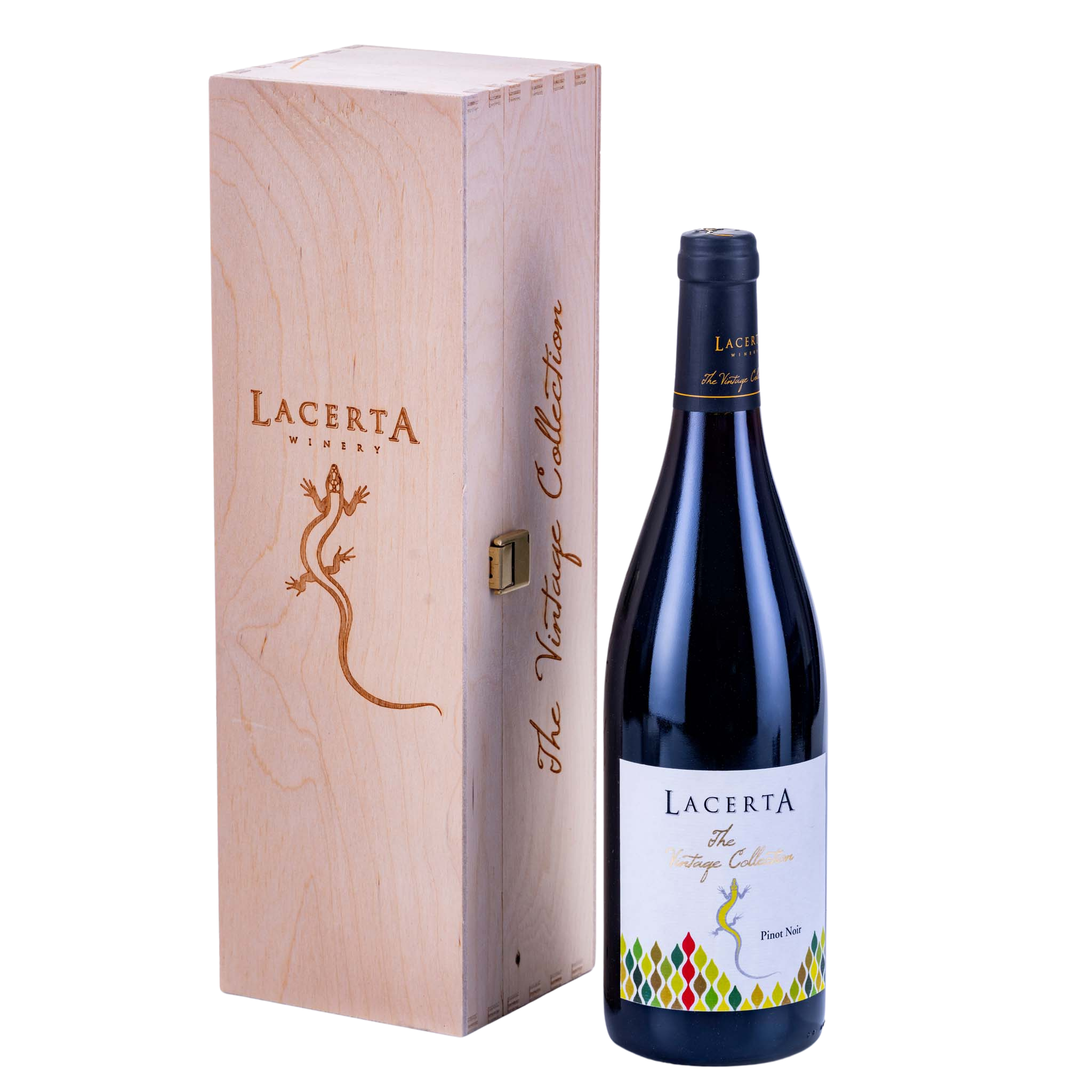 Cutie lemn 1 sticlă 750ml