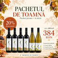 Pachetul de Toamnă: 6 vinuri la 20% discount