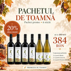 Pachetul de Toamnă: 6 vinuri la 20% discount