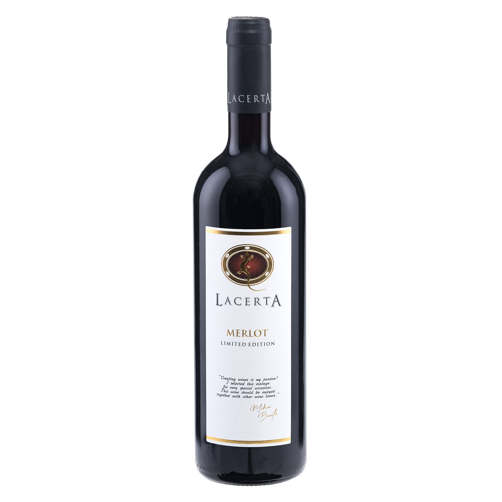 Limited Edition – Merlot – vin roșu de la Crama LacertA, România