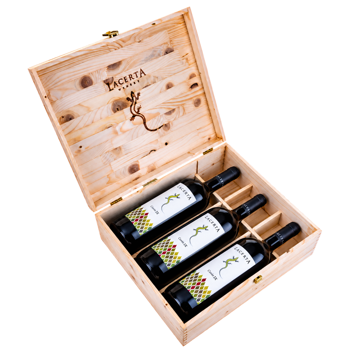 Pachet LacertA Verticală Cuvée IX – recolte 2013, 2015, 2016, Crama LacertA
