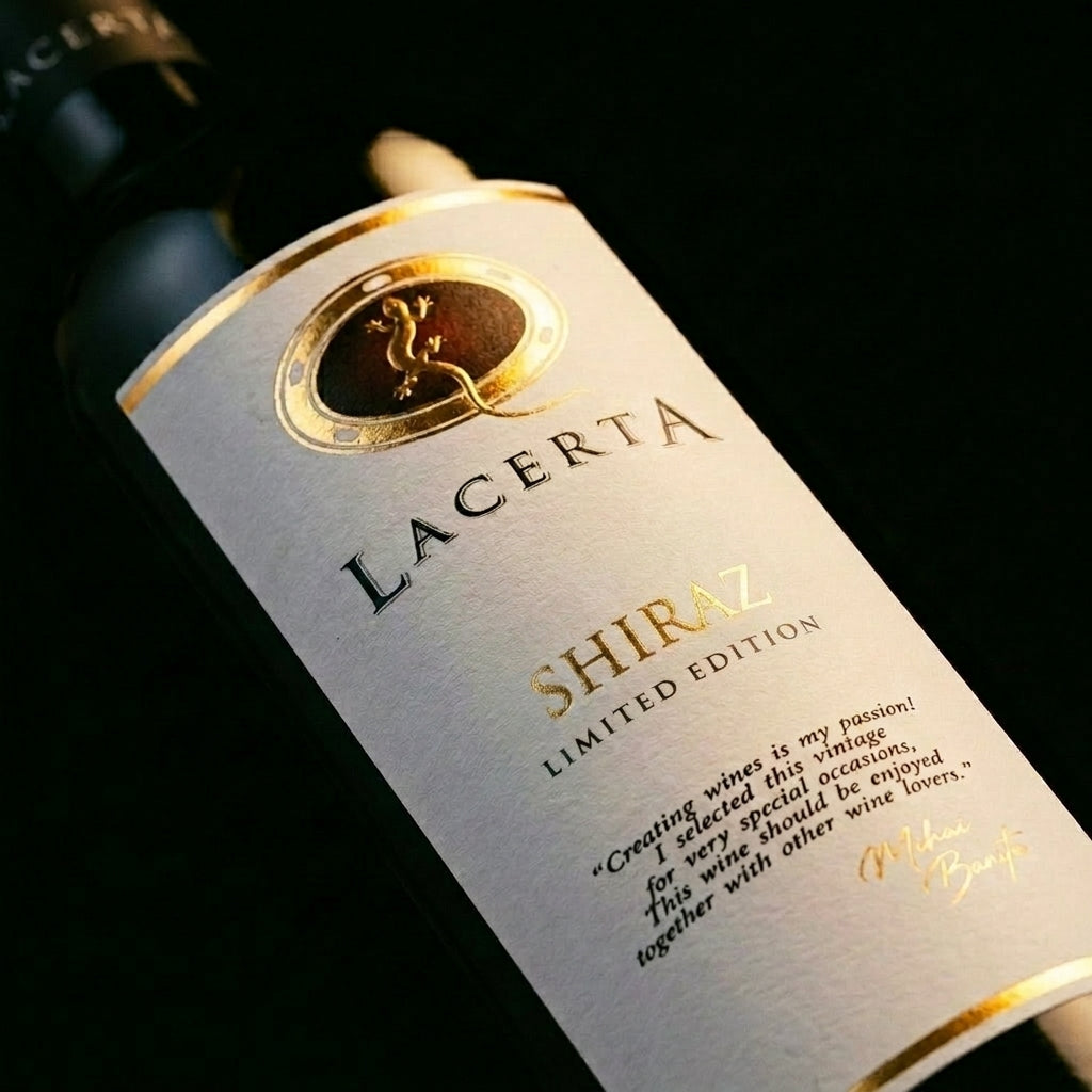 Limited Edition – Shiraz – sticlă de vin, 750ml, Crama LacertA