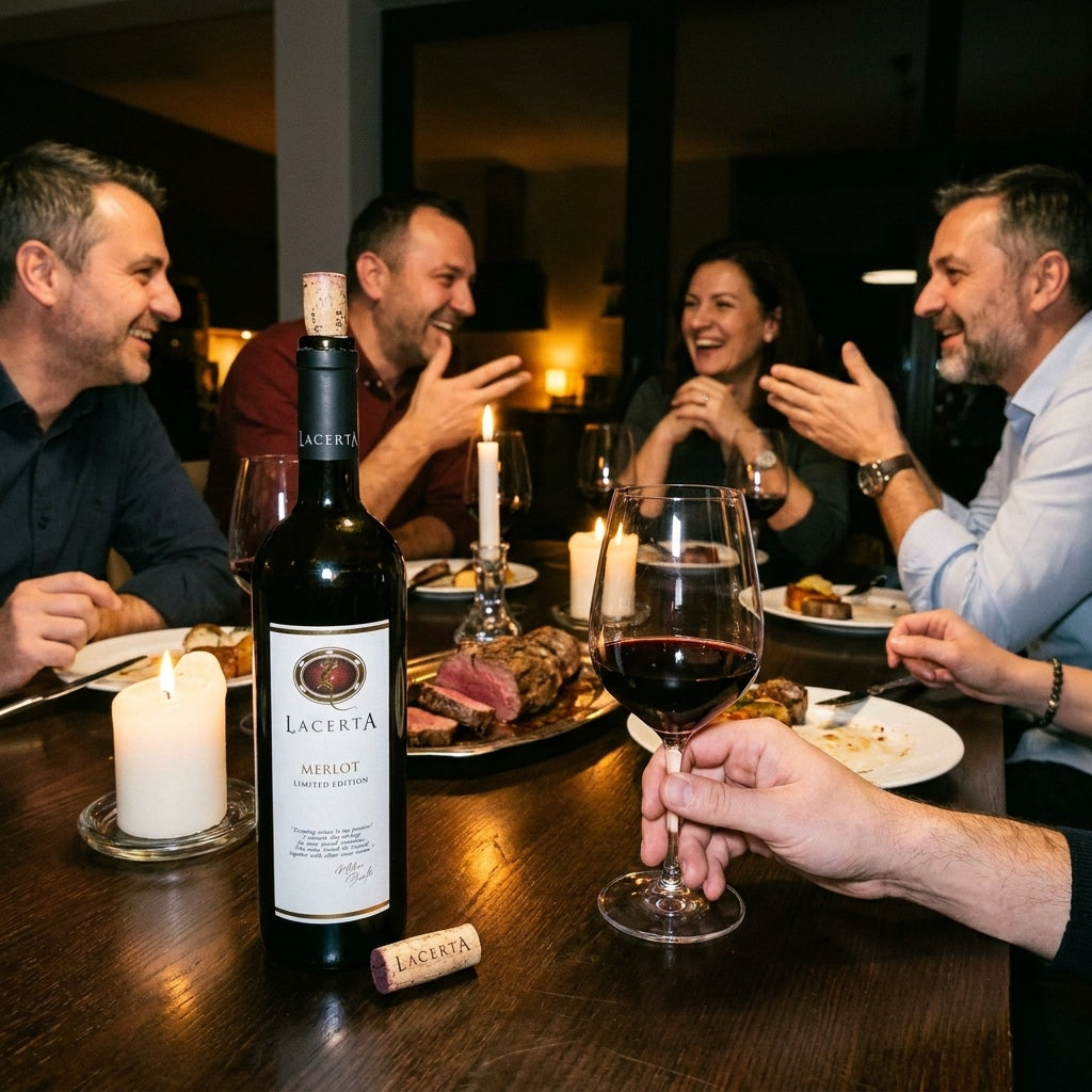Limited Edition – Merlot – vin roșu românesc de calitate, LacertA Winery