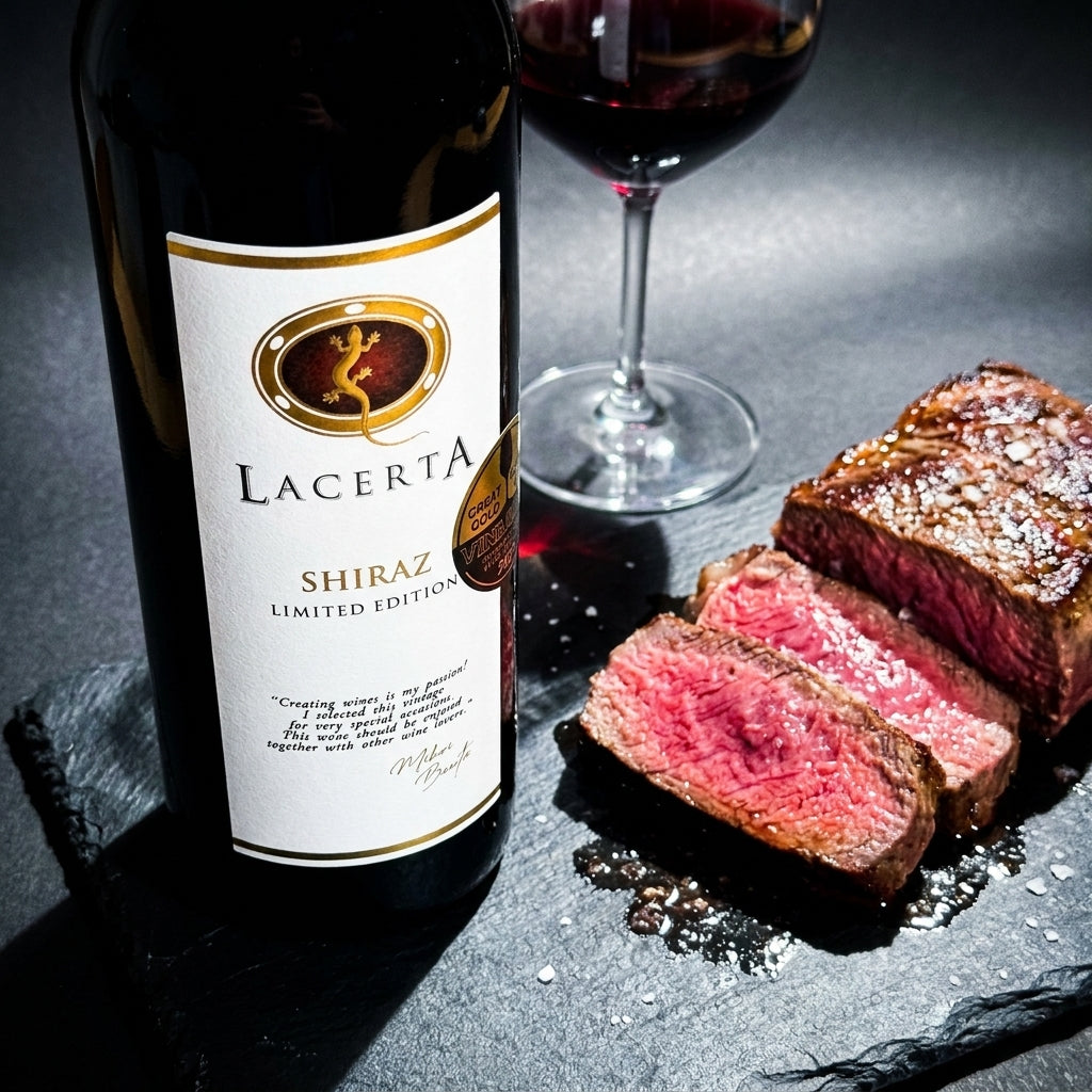 Limited Edition – Shiraz – vin roșu românesc de calitate, LacertA Winery