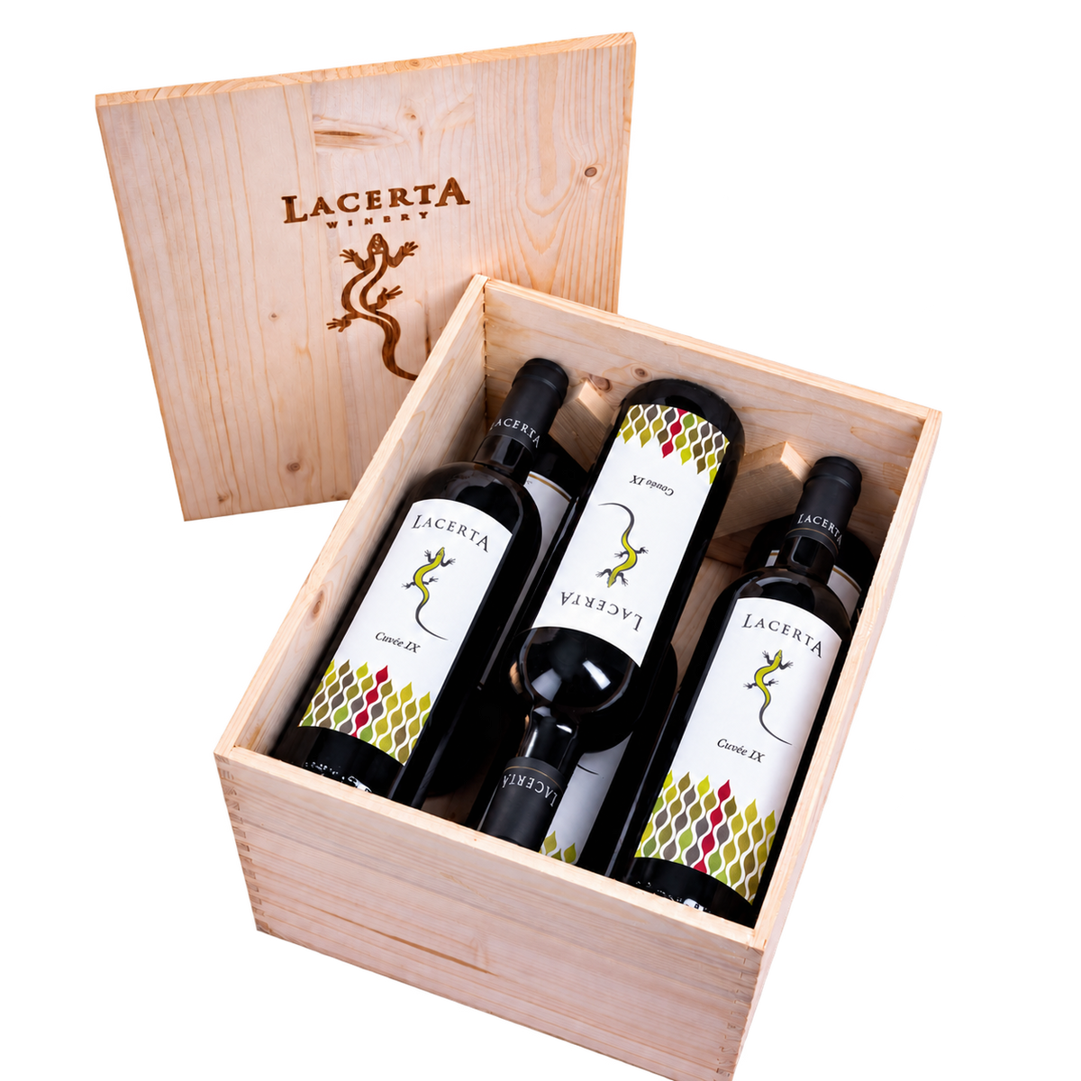Pachet LacertA Verticală Cuvée IX 6 recolte 2013-2019 – șase sticle de vin roșu